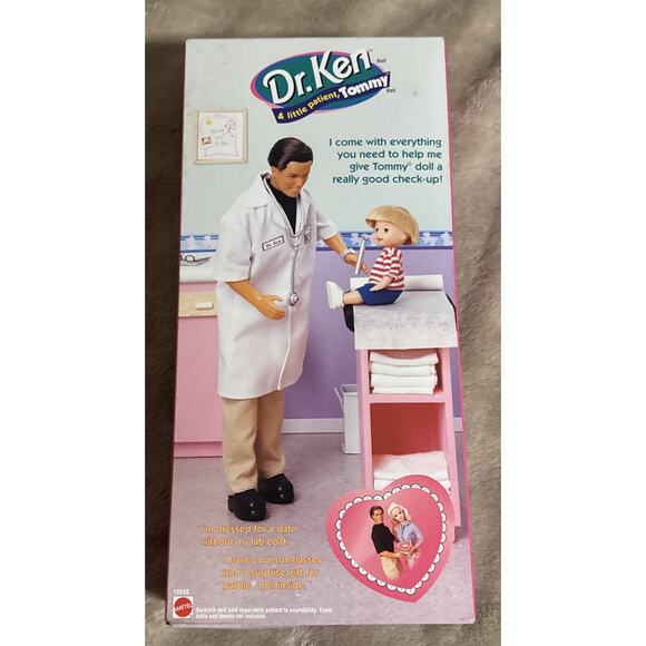 Vintage 1997 Dr.Ken +Little Patient Tommy NIB